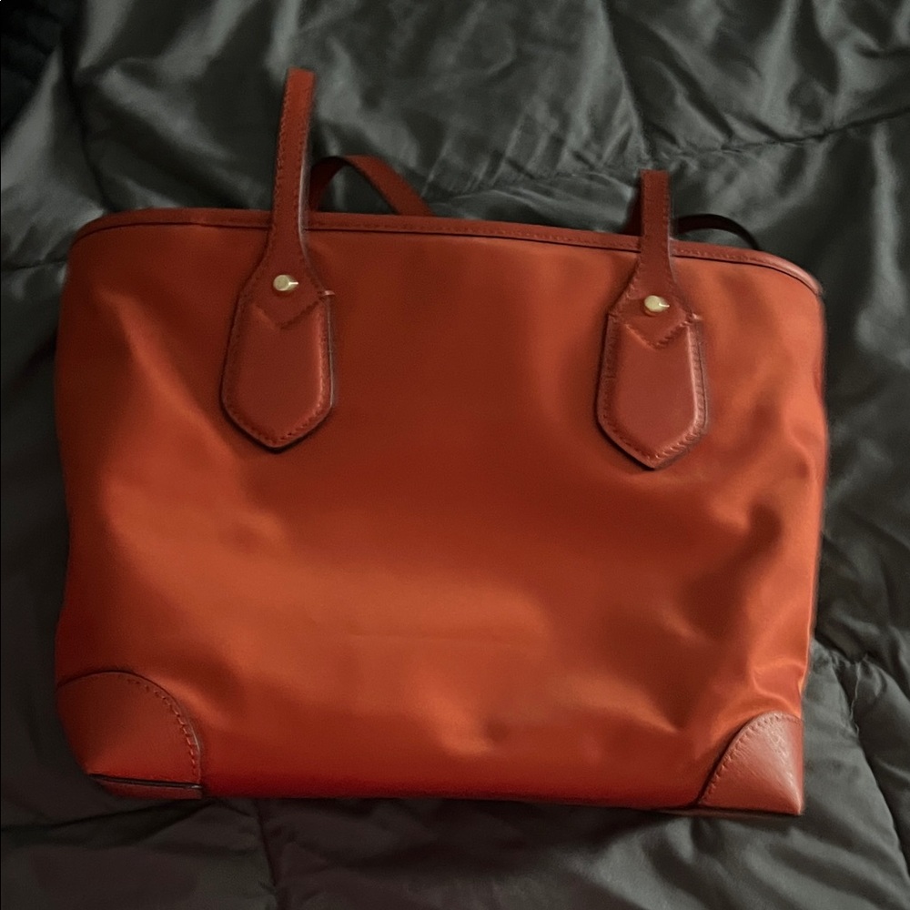 Michael Kors Burnt Orange Tote Bag - Picture 3 of 8